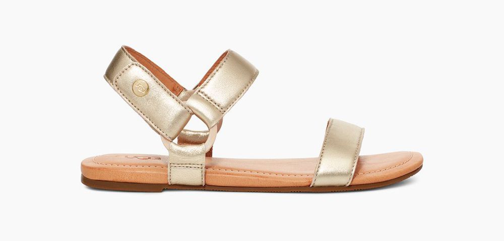 Ugg Rynell - Womens Sandals - Gold - NZ (8069BUFCP)